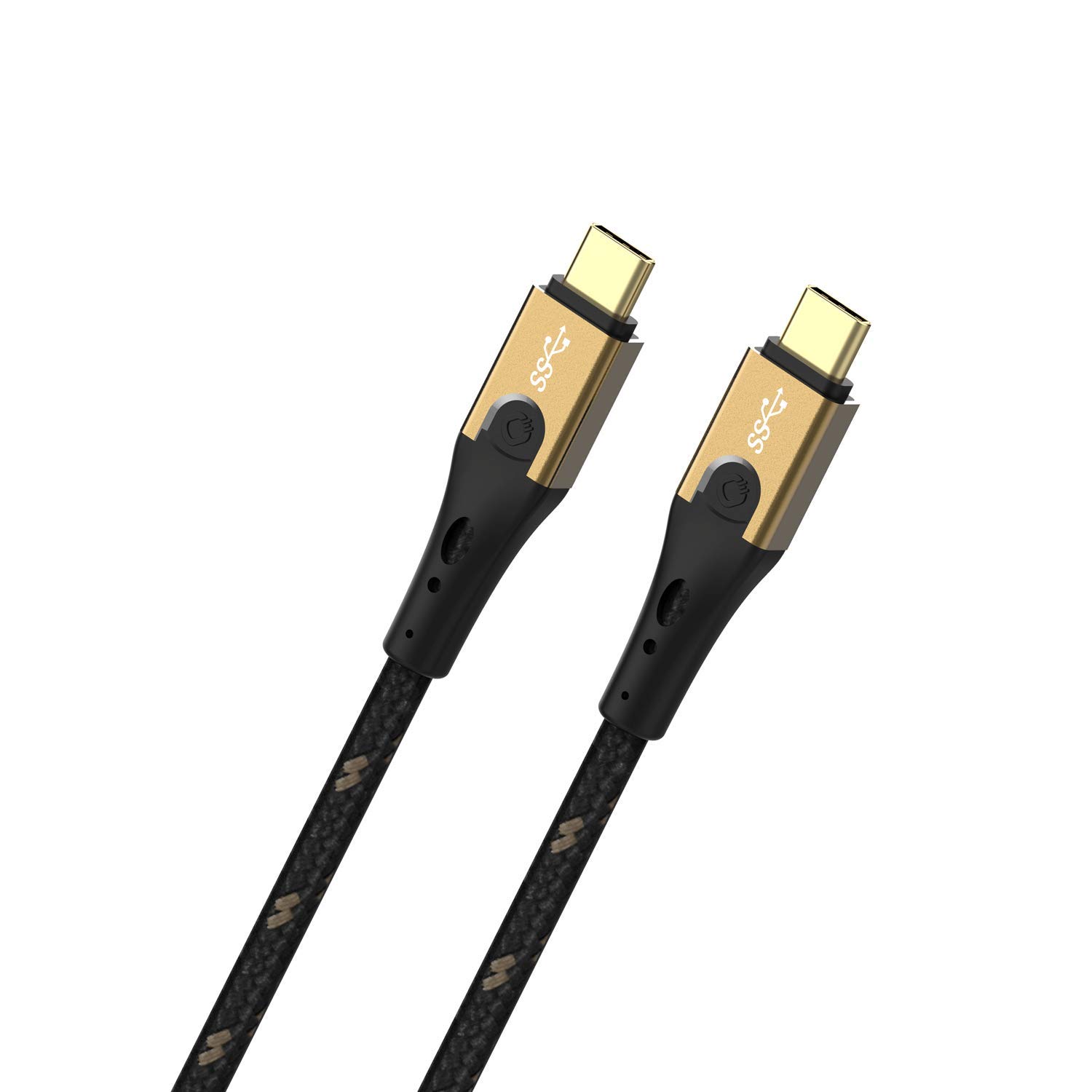 Oehlbach Primus of The Art Super Speed 10 Gbps 40 W Fast Charge Quick Charge Highly Flexible HPOCC 3 Way Shielding 4K 60Hz Colour Black/Gold 3 Metres USB Primus CC USB 3.1 Type C Type C 3.0 m 9533