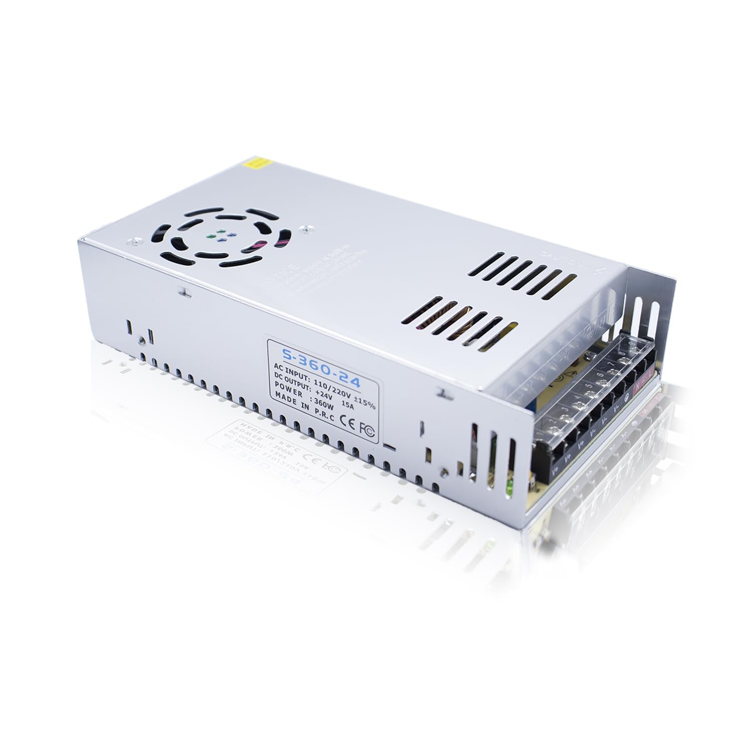 24V 15A Switching Power Supply, AC/DC Voltage