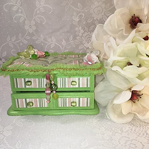 Fresh and Pretty, Jewelry Box, Small Personal Storage