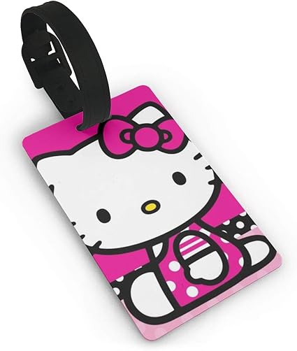 hello kitty luggage tag