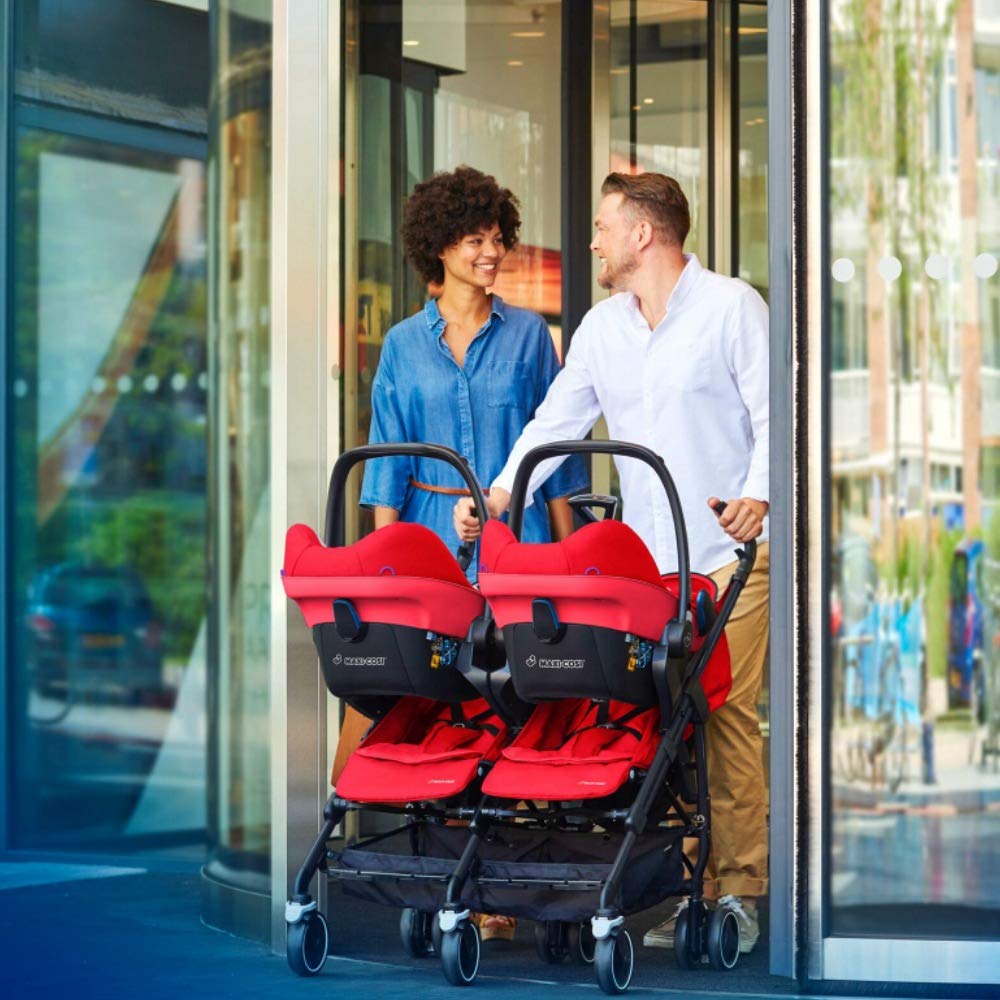 double stroller maxi cosi compatible