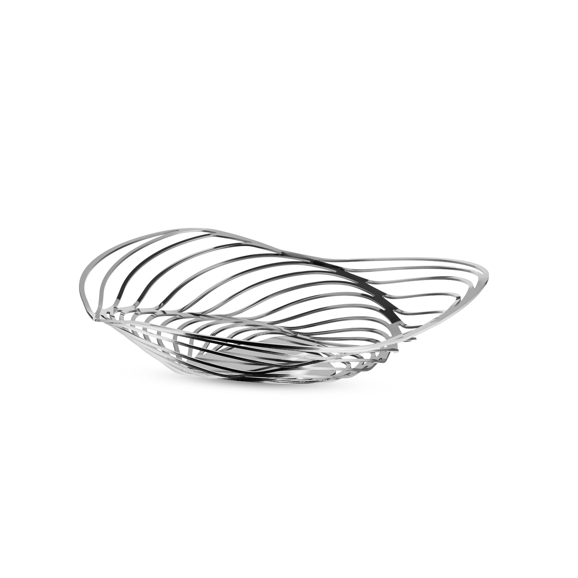 Alessi ACO03 Trinity Fruit Holder, Stainless_Steel Silver