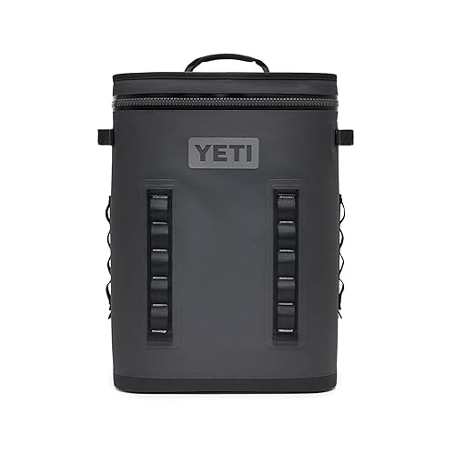YETI Hopper Backflip 24 Soft Sided Cooler/Backpack, Charcoal in