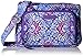 Vera Bradley Women's Cotton Little Hipster Crossbody Purse, Lilac Tapestry, One Size