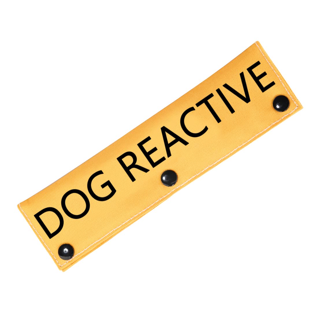 Dog Leash Sleeve Dog Reactive Training In Progress Lead Cover Leash Sign Service L eash Wrap (D OG REACTIVE-S)
