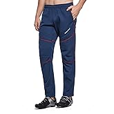 baleaf Men's Fleece Pants Winter Cycling Pants Mountain Bike Clothing Thermal Cold Weather Running Gear