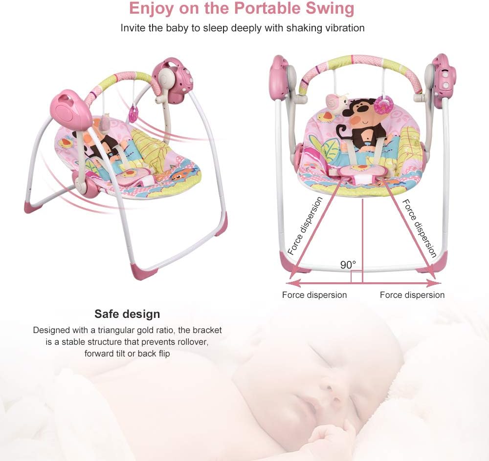 soothing portable swing