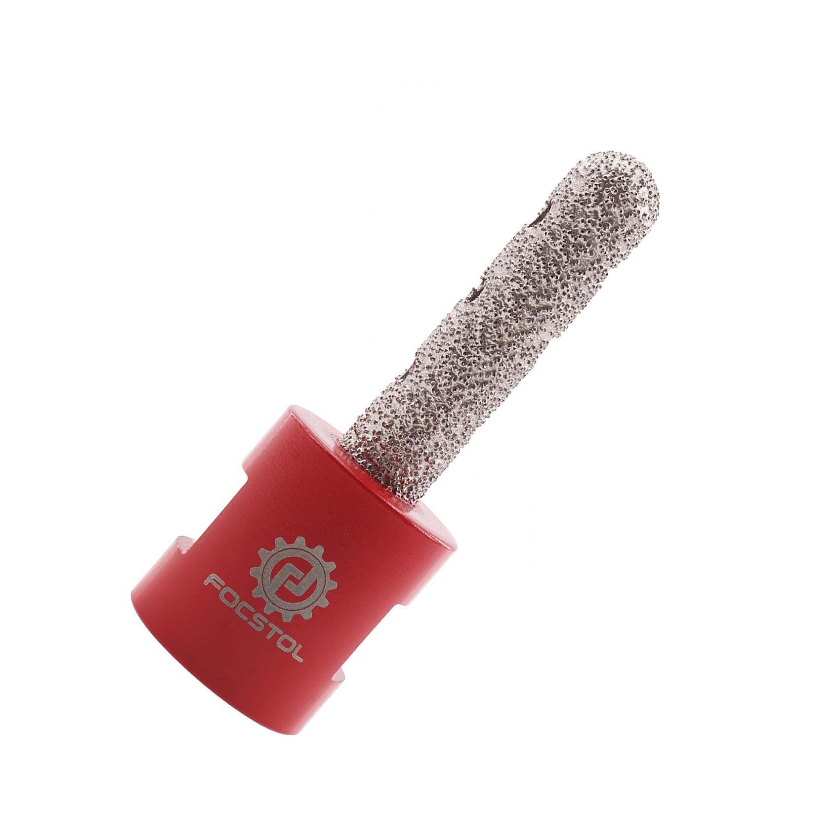 FOCSTOL Diamond Finger Milling Bits 10mm for Enlarging Grinding and Shaping Existing Holes in Tile Porcelain Ceramic Marble Granite Masonry Stone Countertop M14 Thread