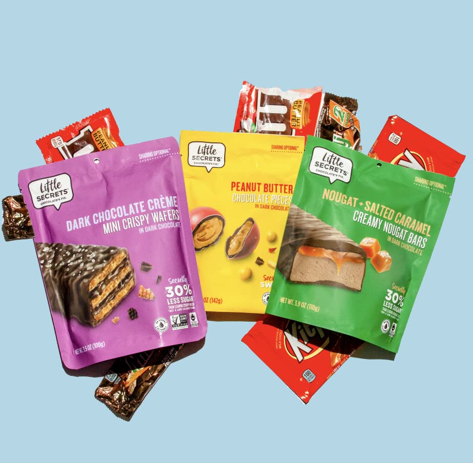 Little Secrets Mini Assorted Chocolates 30 Less Sugar GuiltFree