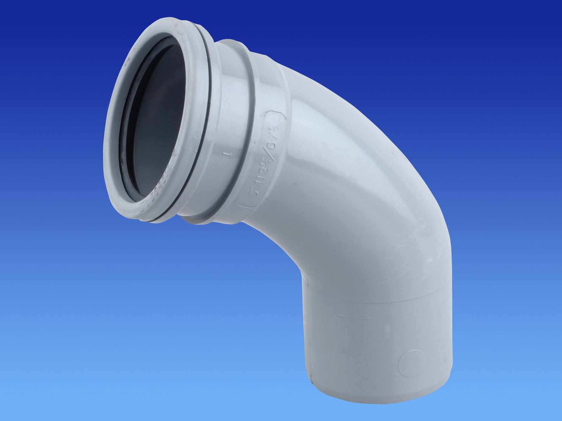 Wavin OSMA Ring Seal OSMASOIL 3S162 GREY 82MM S/S BEND 67.1/2 DEGREE