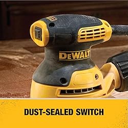 DEWALT Orbital Sander Kit, 5 inch, 3