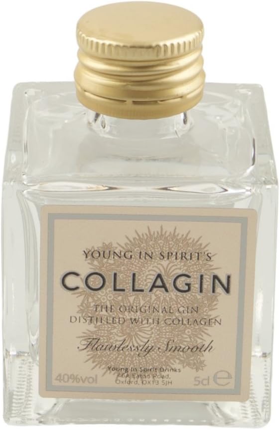 Collagin Gin Miniature 5cl Bottle Amazon.co.uk Beer, Wine & Spirits