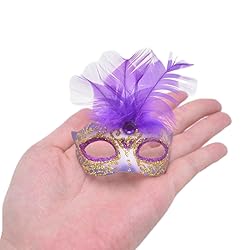 Yiseng Mini Masquerade Mask Party Decorations 12pcs