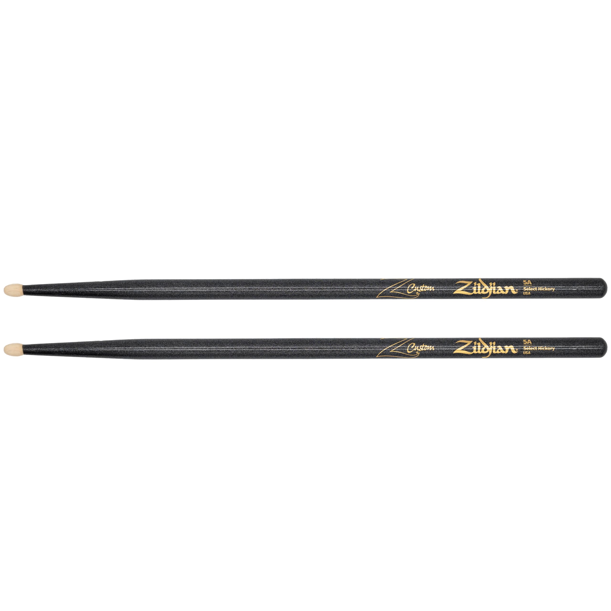 Zildjian Z Custom Limted Edition - 5A Black Chroma Drumsticks (Z5ACB-ZC)