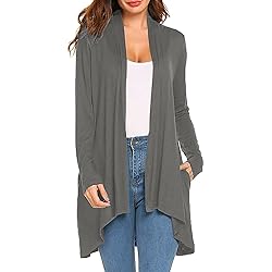Short Sleeve Sweaters for Women Duster Cardigans
