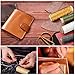 24 Colors Waxed Thread,Colorful Leather Thread, Leather Sewing Thread,Hand Stitching Thread for Hand Sewing Leather and Bookbinding