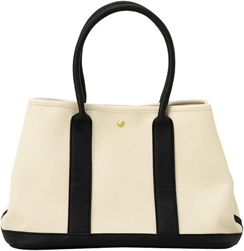 Amazon Cream Dot クリームドット Mlサイズ 2wayシンプルトートバッグ 鞄 Bag 大きめ 大人 上品 華奢 オフィス アイボリー ブラック M Cream Dot クリームドット トートバッグ