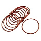 uxcell 10 Pcs Silicone O Ring Seal Sealing Gasket