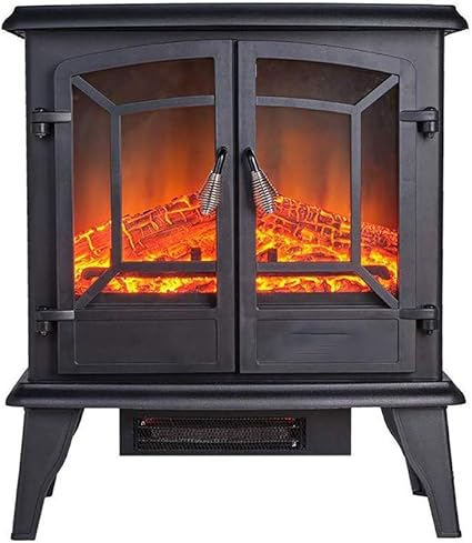 ZXYY Chimenea eléctrica Estufa de 23 Pulgadas Chimenea portátil