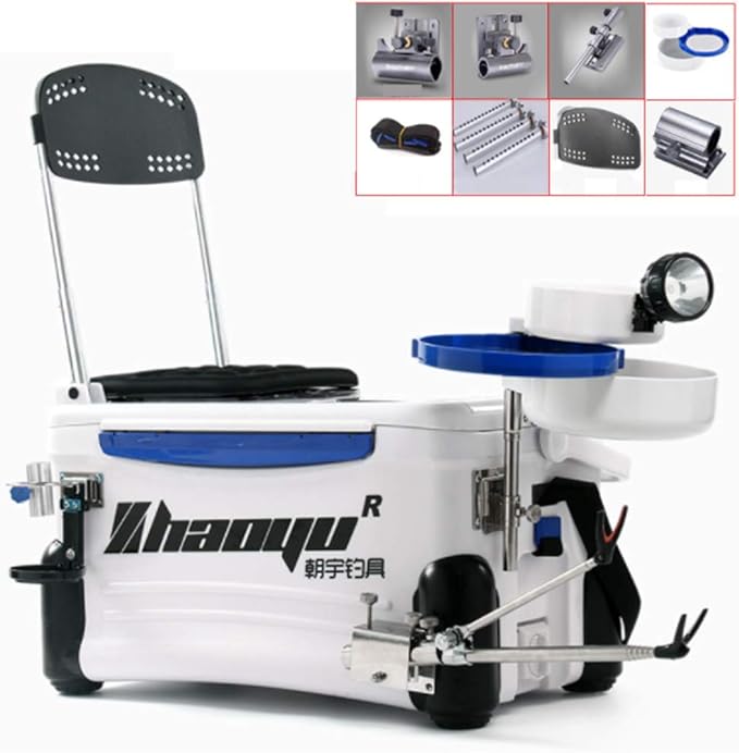 HYYQG Tackle Seat Box Fishing Seat Box Sea Fishing Storage Case Grids