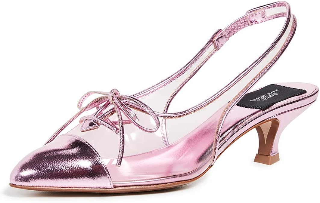 marc jacobs slingback pump with bow