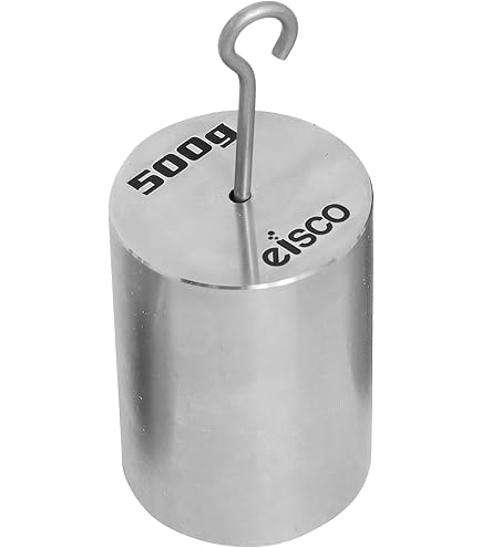 EISCO Double Hooked Weight Brass 200 Grams (0.44 Lbs.) : Industrial & Scientific
