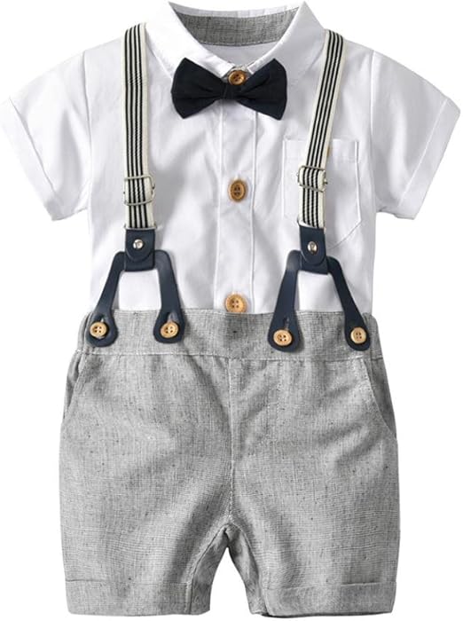 baby boy black denim shorts