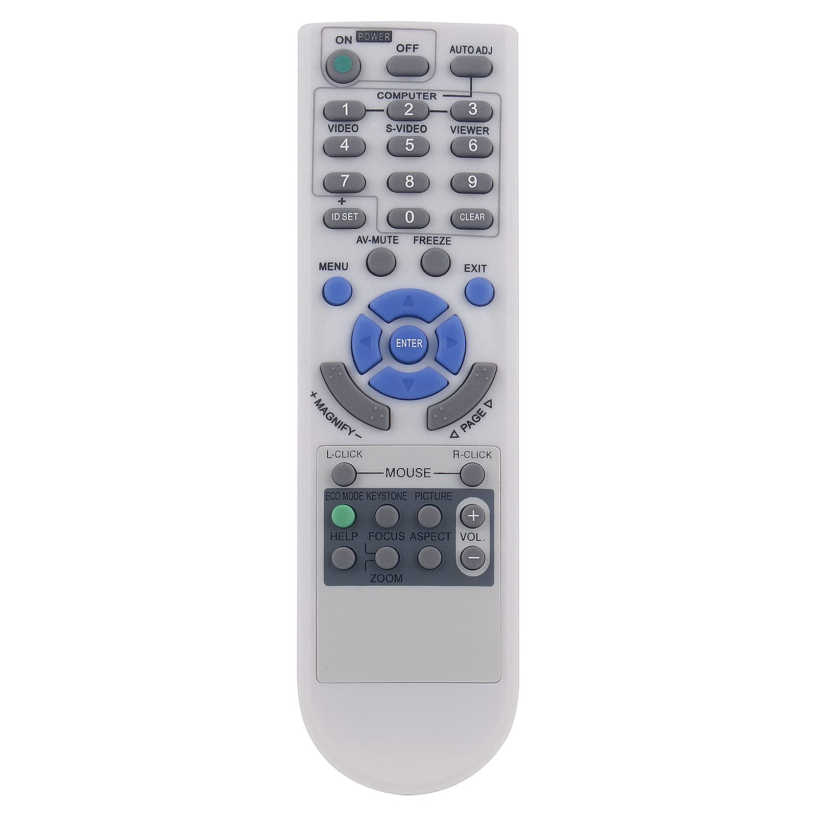 New RD-443E Replace Remote Control - RD-443E Projektor Remote Control Replacement fit for NEC PROJECTOR RD-443E rd-443e Remote Controller