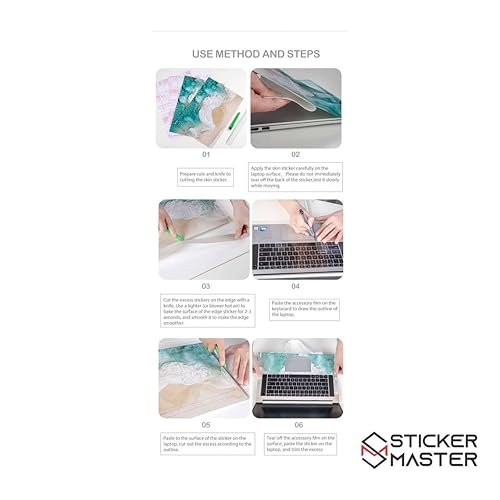 Retro Laptop Aufkleber Skin - Für MacBook Asus Acer HP 13-15 Zoll