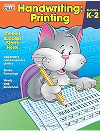 Handwriting: Printing Workbook (Brighter Child: Grades K-2)