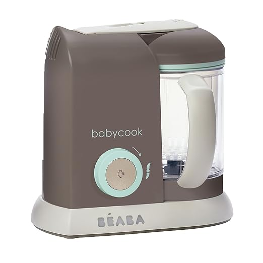Amazon Com Beaba Babycook Solo 4 In 1 Baby Food Maker Baby Food Processor Steam Cook And Blender Large Capacity 4 5 Cups Cook Healthy Baby Food At Home Dishwasher Safe Latte Mint Amazon Com Beaba Babycook Solo 4 In 1 Baby Food Maker Baby Food Processor Steam Cook And Blender Large Capacity 4 5 Cups Cook Healthy Baby Food At Home Dishwasher Safe Latte Mint