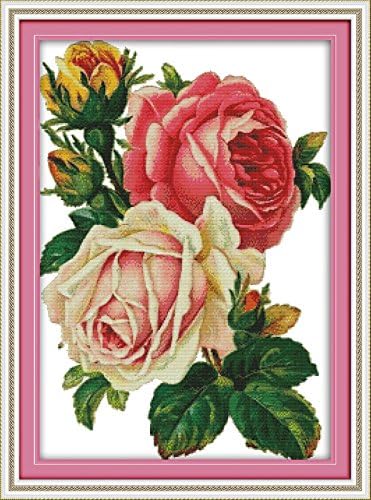 Aello Counted Cross Stitch, Rose Lover - 11CT
