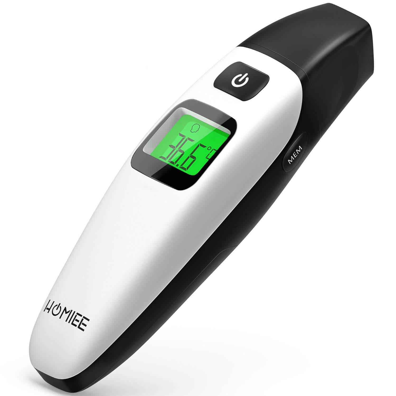 Termometro Digital Oido Y Frente HOMIEE Termómetro Infrarrojo Digital Médico de Frente y Oído para Bebés