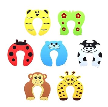 Amazon Com Door Protection Foam Safety 7 Pieces Stopper