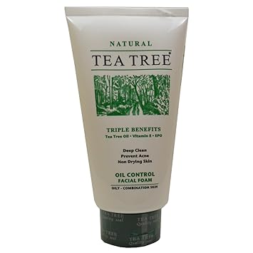 tea tree facial foam