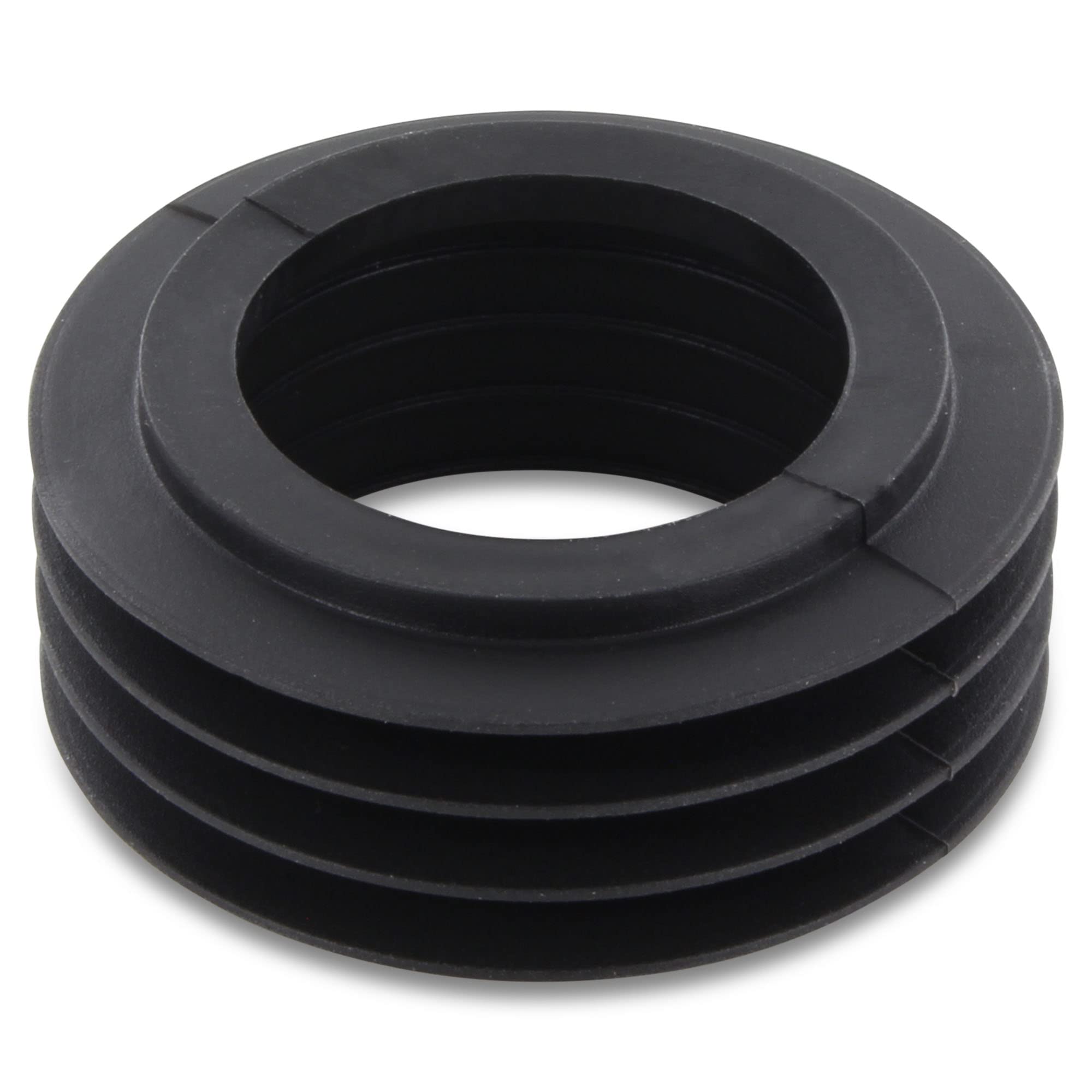 DEKAROX Flush Pipe Connector Rubber Sleeve Inner Diameter 37/44 mm x Outer Diameter 60 mm for Drain Pipe Flush-Mounted Cistern Toilet
