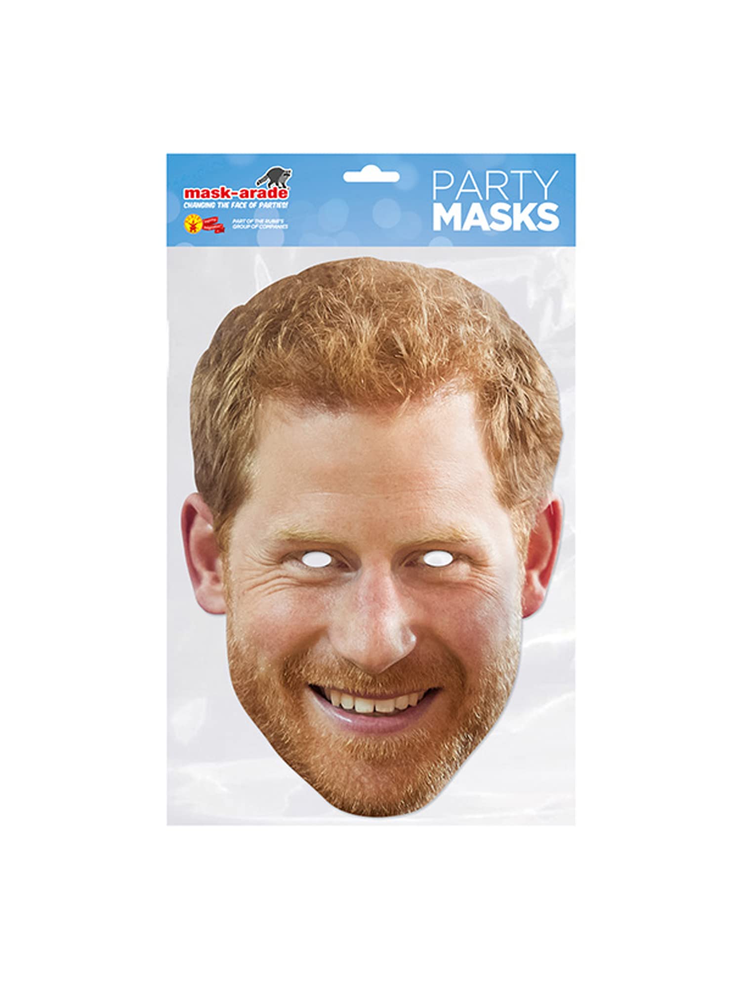 Prince Harry Official Celebrity Face Mask