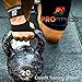 ProFitness Cross Training Gloves with Wrist Support (Black, Large)