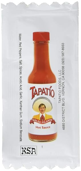 TAPATIO HOT SAUCE TRAVEL 1/4 OZ 7 GRAM...