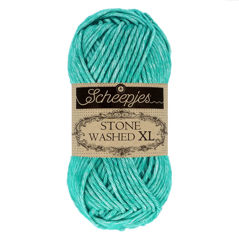 Scheepjes XL Cotton-Acrylic Blend Yarn - Blue - for Knitting and Crochet Projects — image 1