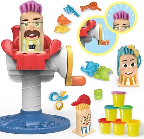 juego plastilina peluqueria