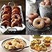 BAKHUK 3 Donut Baking Pan, Non-stick Silicone Molds, Full-size Round and Flower Donuts/Cake Molds