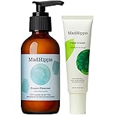 Mad Hippie Face Cream & Cream Cleanser Skin Care Set - Face Lotion for Women/Men with Niacinamide, Matrixyl Peptide Complex + Hydrating Facial Cleanser with Organic Jojoba Oil (2 Piece Set)