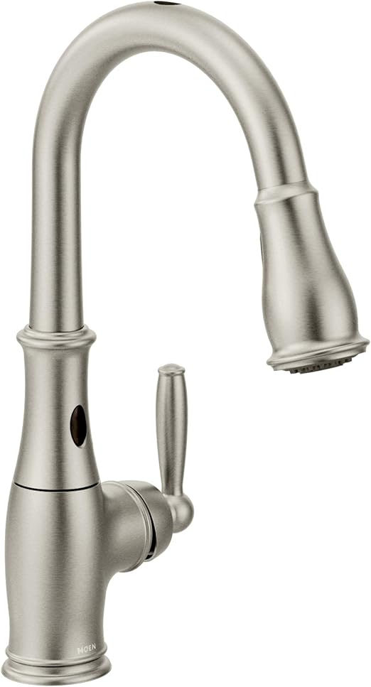 Moen 7185esrs Brantford Motionsense Two Sensor Touchless One