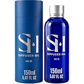 ScentHorizon Monaco MC01 Hotel Diffuser Oil Refill, 5.07 oz (150 ml) | Notes Bergamot, Jasmine &amp; Violet, Wood &amp; Musk | Luxury 5-Star Hotel Fragrance | Waterless