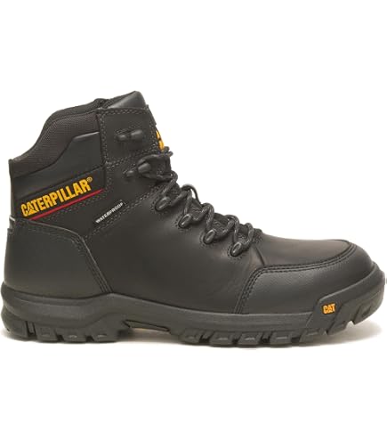 Amazon.com | Caterpillar Crossrail 2.0 Leather Pyramid Safety