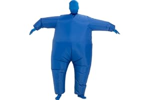 Threadsorcery Inflatable Costume Adult,Blow Up Masquerade Jumpsuit,Full Body Party Suit,Halloween Costumes for Men Women