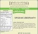 D’allesandro 10 lbs. Amaranth, Kosher Parve Certified & Non-GMO
