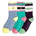 Noble Mount Women's (3 Pairs) Soft Anti-Skid Fuzzy Winter Crew Socks
