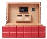 Colibri Red Heritage Humidor Holds 100-125